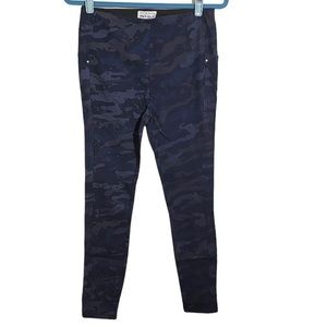 For The Republic Jeans Slim Fit Tummy Control Navy Blue Camo Women’s Size Small